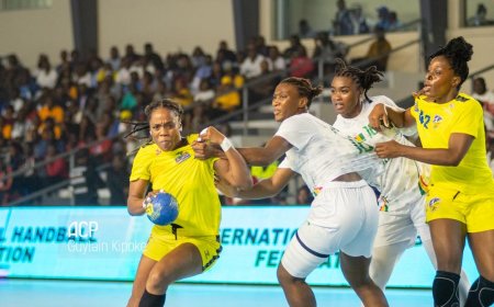 CAN Handball : La RDC domine la Guinée et se qualifie pour les quarts de finale