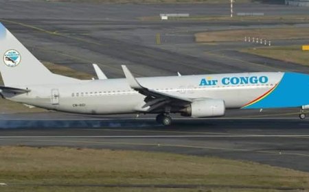 RDC : Air Congo réceptionne son premier avion