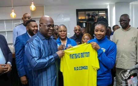 CAN Handball : Tshisekedi encourage les Léopards avant les quarts de finale