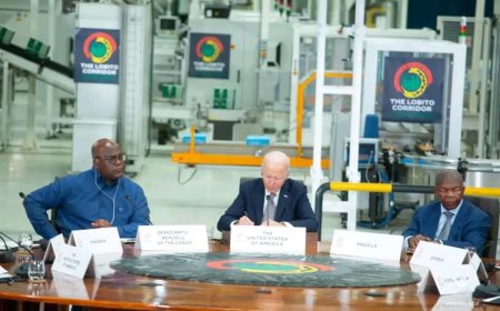 Joe Biden soutient Tshisekedi, Lourenço et Hichilema sur l'optimisation de Lobito