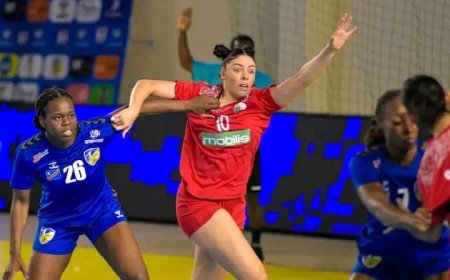 CAN Handball : les Léopards se reprennent face à l'Algérie et disputeront le derby du fleuve