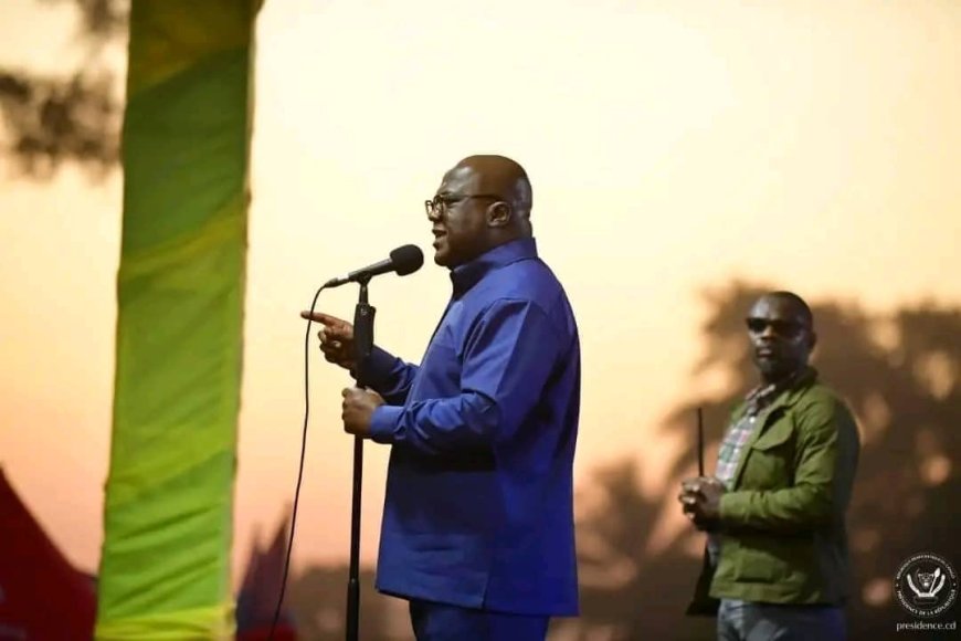Félix Tshisekedi à Isiro : « la réflexion sur la constitution n’a rien à voir avec un troisième  mandat »