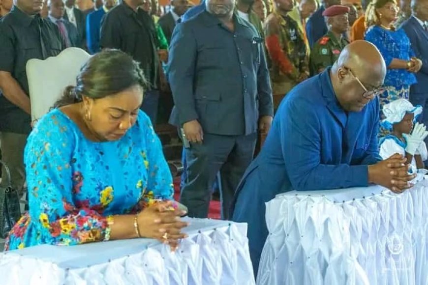 Kasaï central : L’archevêque métropolitain de Kananga encourage Tshisekedi à construire la route Kananga-Kalambambuji