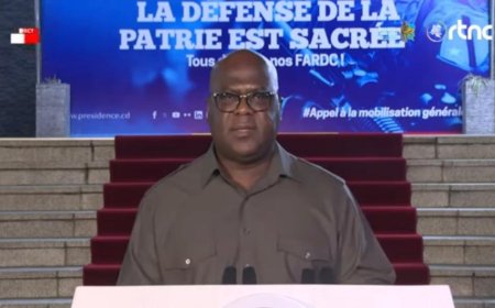 Guerre dans l’Est : « une riposte vigoureuse contre les terroristes du M23 et leur parrain est en cours » [Felix Tshisekedi]