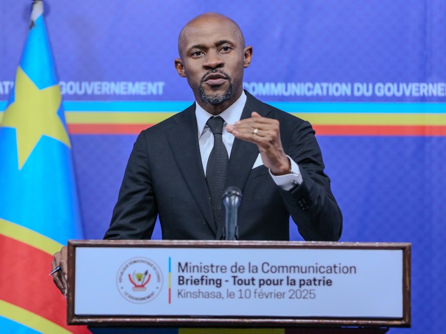 Guerre dans l’Est : « le gouvernement met tout en œuvre pour rétablir l’ordre, la sécurité et l’intégrité territoriale » [réaction de Kinshasa sur la chute de Bukavu]