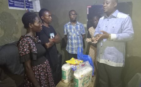 Bandund-ville : Steve Mabiku redonne le sourire à quelques démunis en détresse 