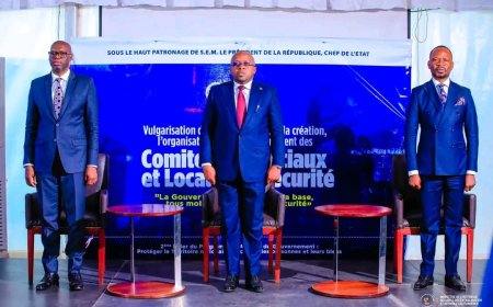 Lubumbashi : Jacquemin Shabani en tournée de vulgarisation des textes légaux sur la création, l’organisation et le fonctionnement des comités provinciaux et locaux de sécurité