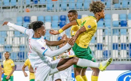 CAN U20 : les Léopards tombent avec honneur face à l’Afrique du Sud
