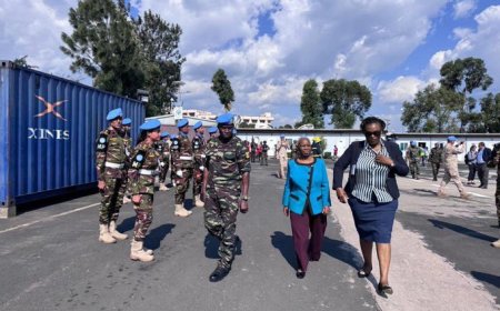 RDC : Bintou Keita, cheffe de la MONUSCO, est arrivée à Goma