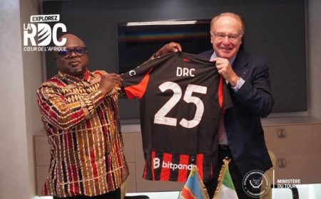 La RDC et l’AC Milan signent un partenariat pour promouvoir le tourisme congolais