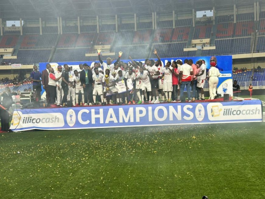 59e édition de la Coupe du Président : l’AS Simba de Kolwezi grand vainqueur
