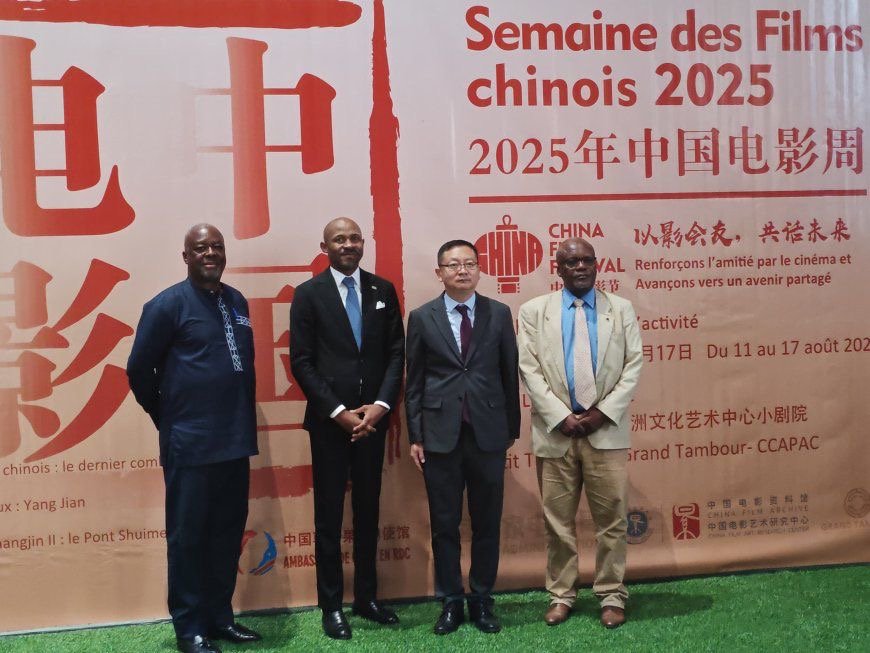 Kinshasa : la 3ᵉ Semaine des films chinois ouverte au Centre culturel de l'Afrique centrale 