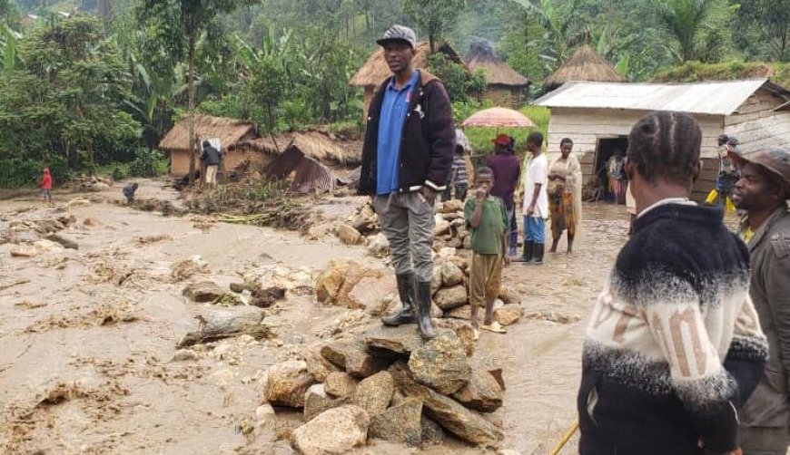 Sud-Kivu : une pluie torrentielle cause 11 morts et de lourds dégâts matériels dans la localité de Bunyakiri 