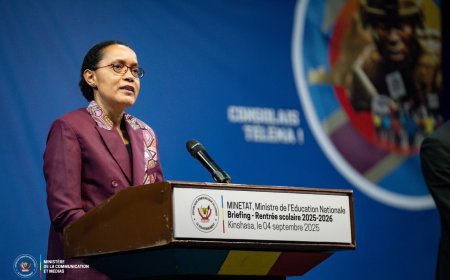 RDC : «Nous réaffirmons la gratuité de l’enseignement primaire public sur l’ensemble du territoire de la République » Raissa Malu