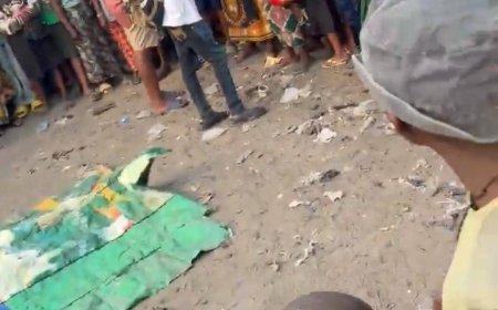 Kinshasa : un présumé bandit brûlé vif par la population à Bumbu