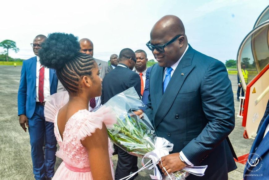 Félix Tshisekedi à Malabo (Guinée Équatoriale) pour le 7ème sommet extraordinaire de la CEEAC