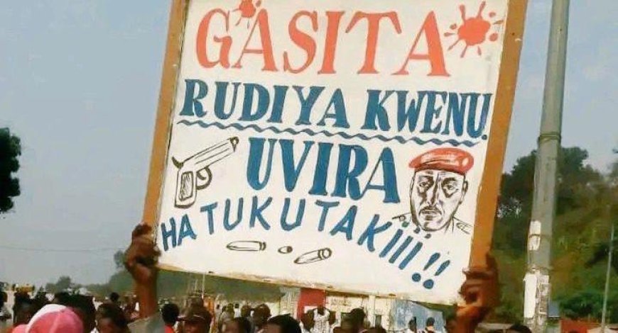 Uvira : une manifestation anti-Gasita violemment réprimée par l’armée, plusieurs morts et blessés signalés 