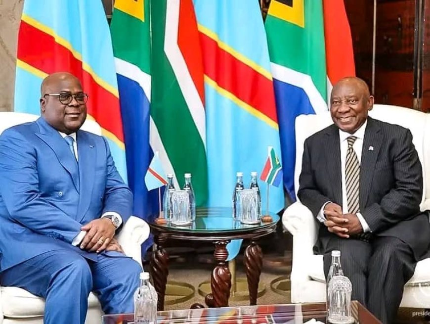 RDC - Afrique du Sud : Tshisekedi et Ramaphosa consolident leur partenariat stratégique