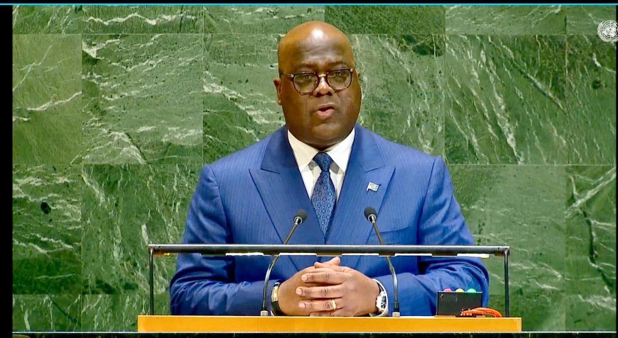 Guerre dans l’Est : « le retrait des troupes rwandaises de la RDC et la fin de leur appui au M23 constituent des conditions non négociables pour une paix véritable », Tshisekedi à l’ONU