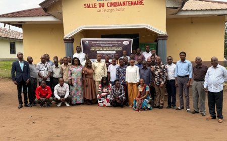 Kwango : Plus de 40 acteurs formés pour mieux lutter contre les maladies émergentes et ré-émergentes