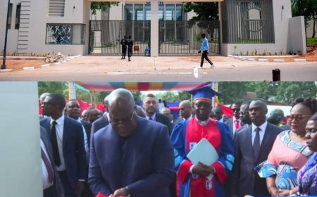 Kasaï-Oriental : Félix Tshisekedi inaugure le nouveau complexe de l’Université officielle de Mbuji-Mayi