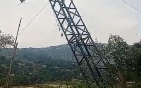 Kinshasa : un pylône électrique menacé d’effondrement à Selembao