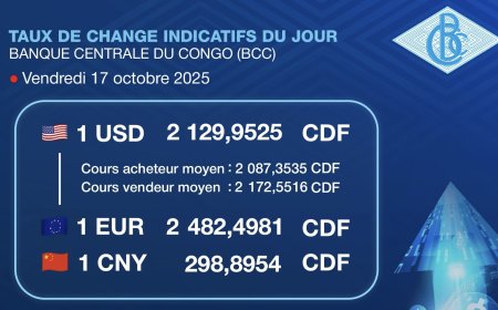 RDC : légère hausse du dollar face au franc congolais, pression persistante sur la monnaie nationale