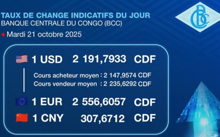 RDC : le dollar poursuit son appréciation face au franc congolais