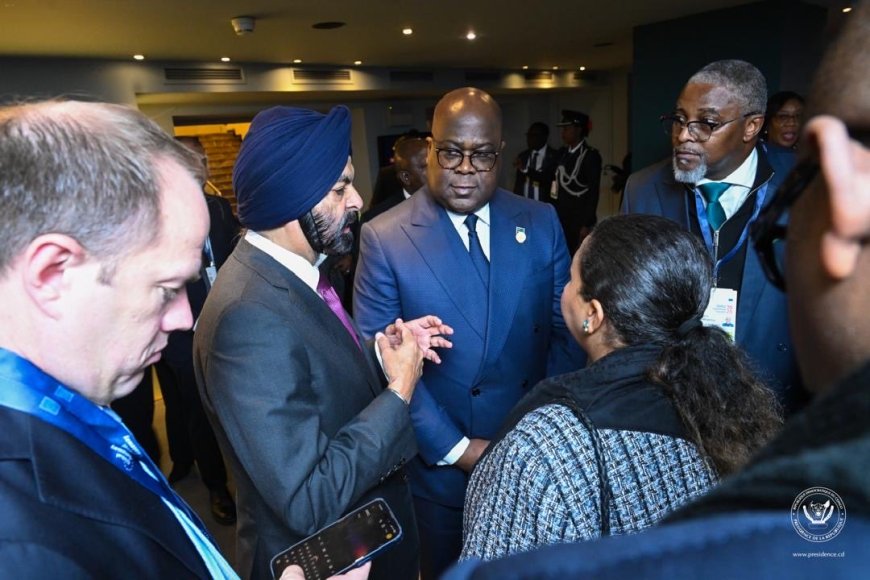 Bruxelles : Félix Tshisekedi remercie la Banque mondiale pour le financement du projet Inga 3