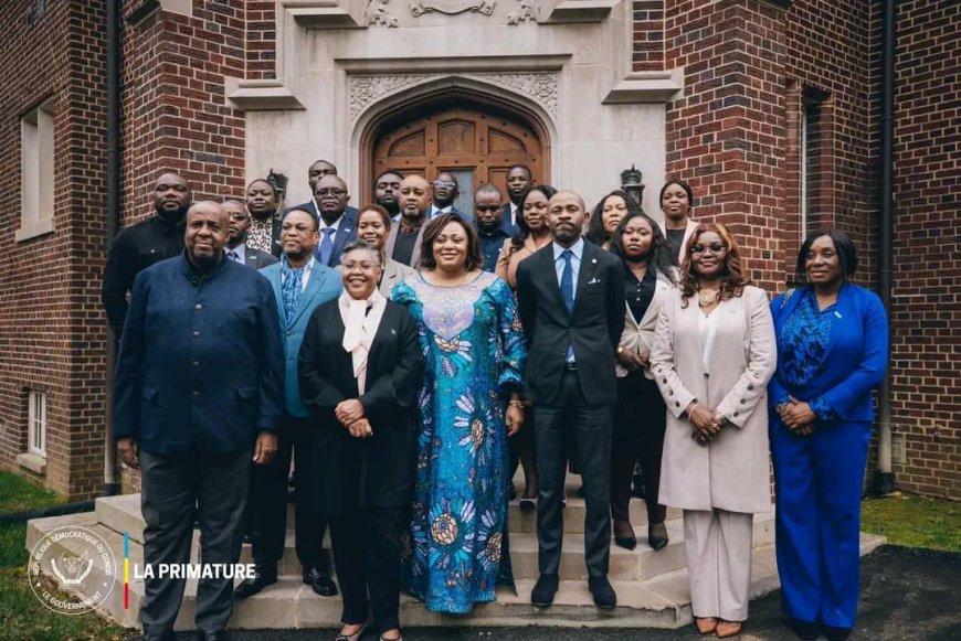 En mission aux USA, Judith Suminwa inspecte le patrimoine diplomatique congolais