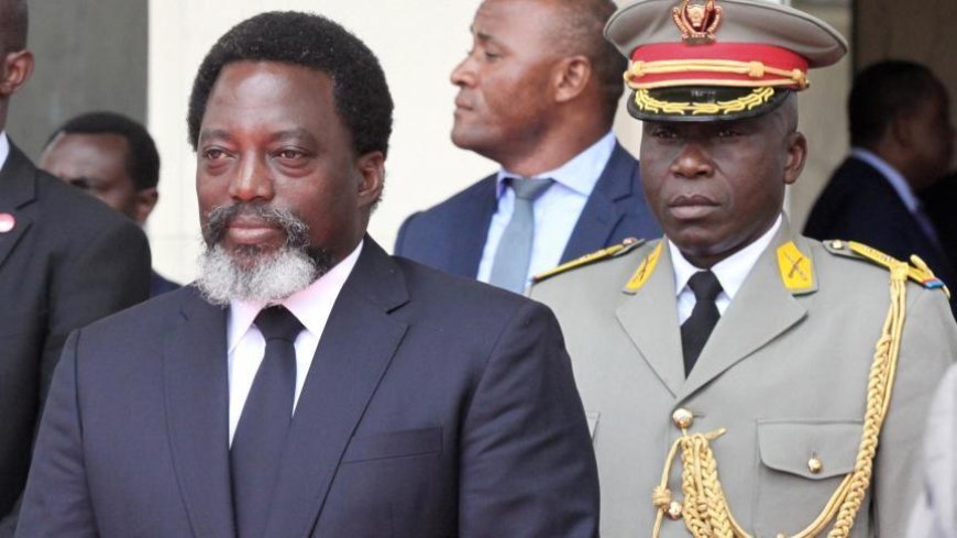 RDC : le général de brigade Ngoy Wa Kabila John, ex-officier d’ordonnance de Joseph Kabila aux arrêts