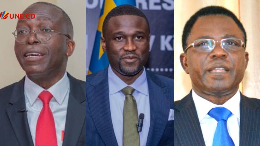 RDC : Suspension des partis de Matata Ponyo, Seth Kikuni et Théophile Mbemba pour participation au conclave de Nairobi