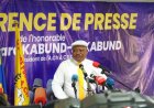 RDC : l’opposant Jean-Marc Kabund annonce une marche pacifique le 15 décembre pour exiger la convocation d’un dialogue national