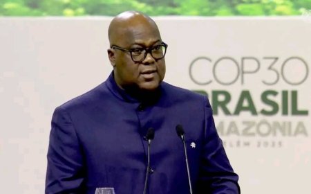 COP30 : Félix Tshisekedi appelle à un financement climatique annuel de 300 milliards USD