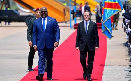 Le président israélien Isaac Herzog en visite de travail en RDC