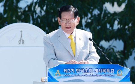 De l’hindouisme à l’islam en passant par le bouddhisme... 500 chefs religieux du monde entier viennent en Corée pour étudier le livre de l'Apocalypse