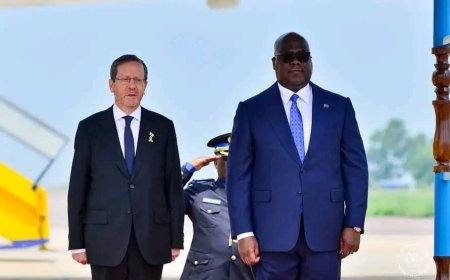 Félix Tshisekedi et Isaac Herzog scellent un nouveau partenariat stratégique entre la RDC et Israël