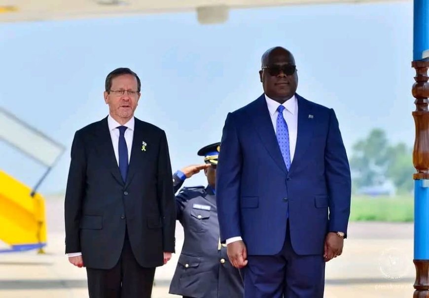 Félix Tshisekedi et Isaac Herzog scellent un nouveau partenariat stratégique entre la RDC et Israël