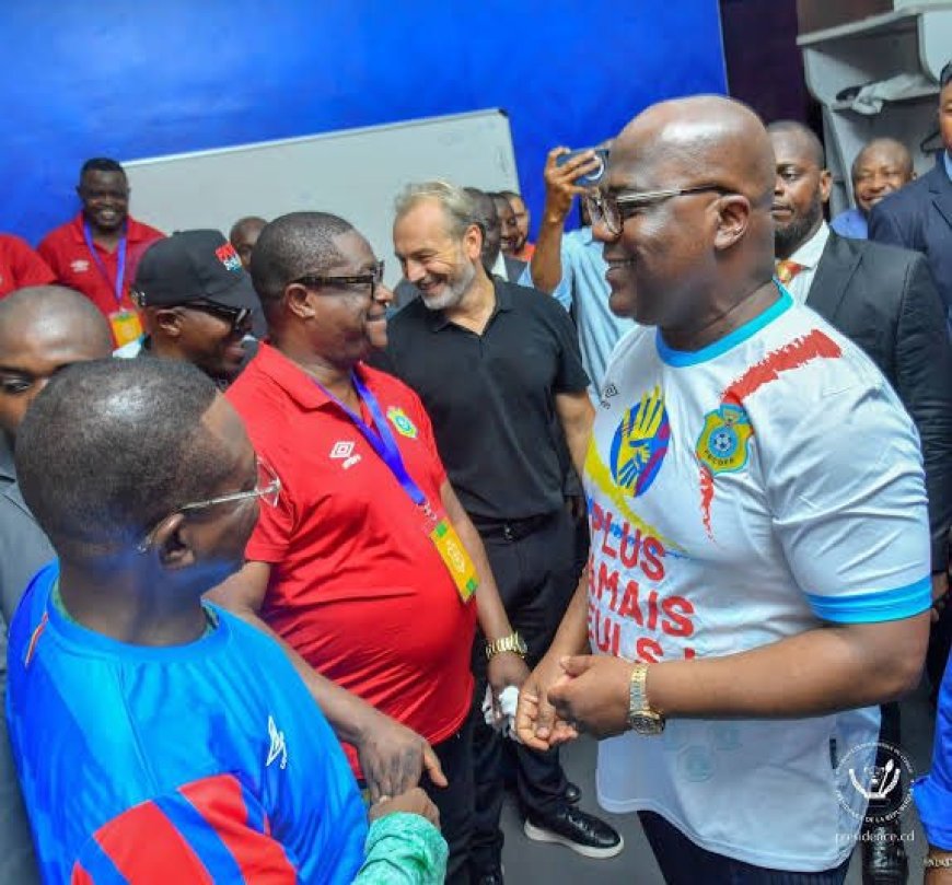 Félix Tshisekedi mobilise Kinshasa pour un accueil historique des Léopards, de l’aéroport de N’Djili au Stade des Martyrs