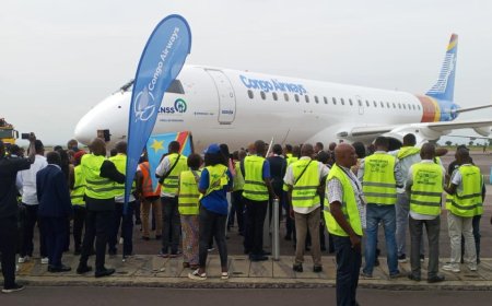 Congo Airways réceptionne un nouvel avion