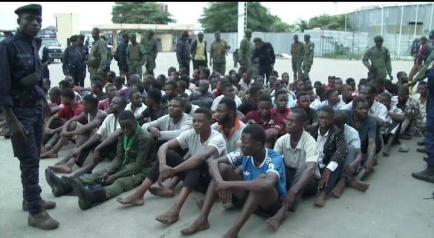 Kinshasa : plus de 100 inciviques arrêtés à N’sele lors des opérations « Ndobo » et « Kanga-Kanga »