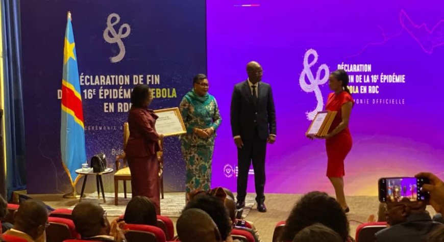 RDC : le gouvernement déclare officiellement la fin de la 16e épidémie d’Ebola