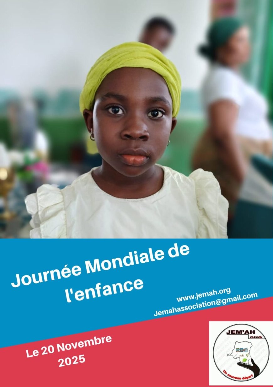 Journée Mondiale de l'Enfance en RDC : Entre Plaidoyer et la Dure Réalité des Enfants du Conflit