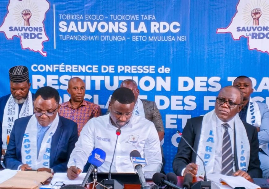 Arrestation de Shadary : Sauvons la RDC « tient pour seul responsable des conséquences éventuelles de tous ces actes le Président Félix-Antoine Tshisekedi »