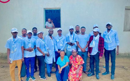 RDC : la Nouvelle Dynamique de la Jeunesse Kwangolaise redonne le sourire aux malades à l’occasion du Nouvel An à Kenge