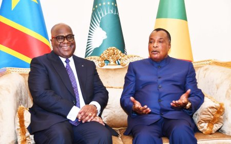Coopération : Félix Tshisekedi séjourne au Congo-Brazzaville
