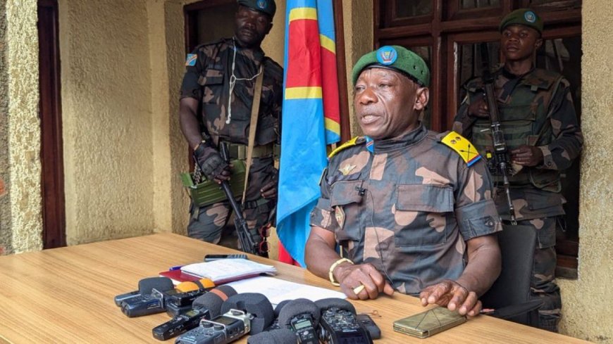 RDC : le lieutenant-colonel Mak Hazukay Mongba nommé porte-parole intérimaire des FARDC