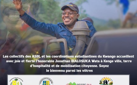 Kwango : le député Jonathan Wata attendu ce jeudi 12 février à Kenge