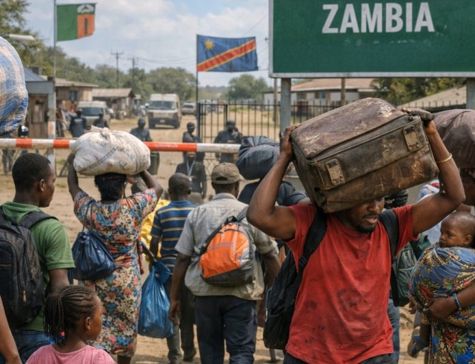 Zambie : plus de 80 Congolais expulsés, 5 autres détenus en attendant la suite des procédures