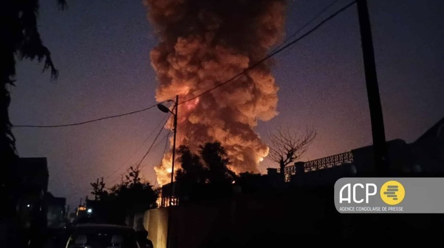 Kinshasa : plus de 50 hangars, habitations et stocks de marchandises consumés dans un incendie ravageur à Limete